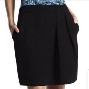 DEREK Lam For Design Nation Pleated Black Mini Skirt S